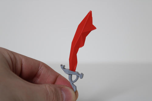 Dragon Scimitar Keychain - Old School RuneScape OSRS Replica