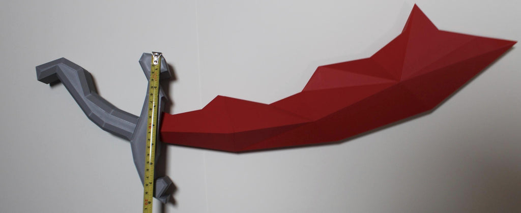 Dragon Scimitar Replica - OSRS Old School Runescape Sword