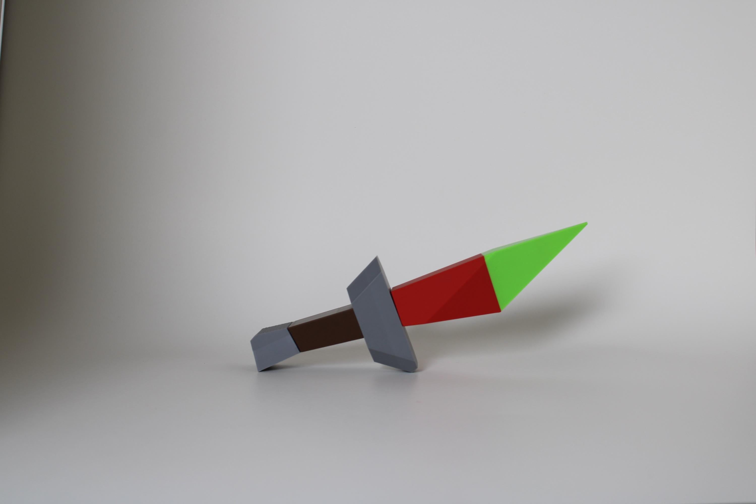 Dragon Dagger Display Replica - OSRS Old School Runescape Sword