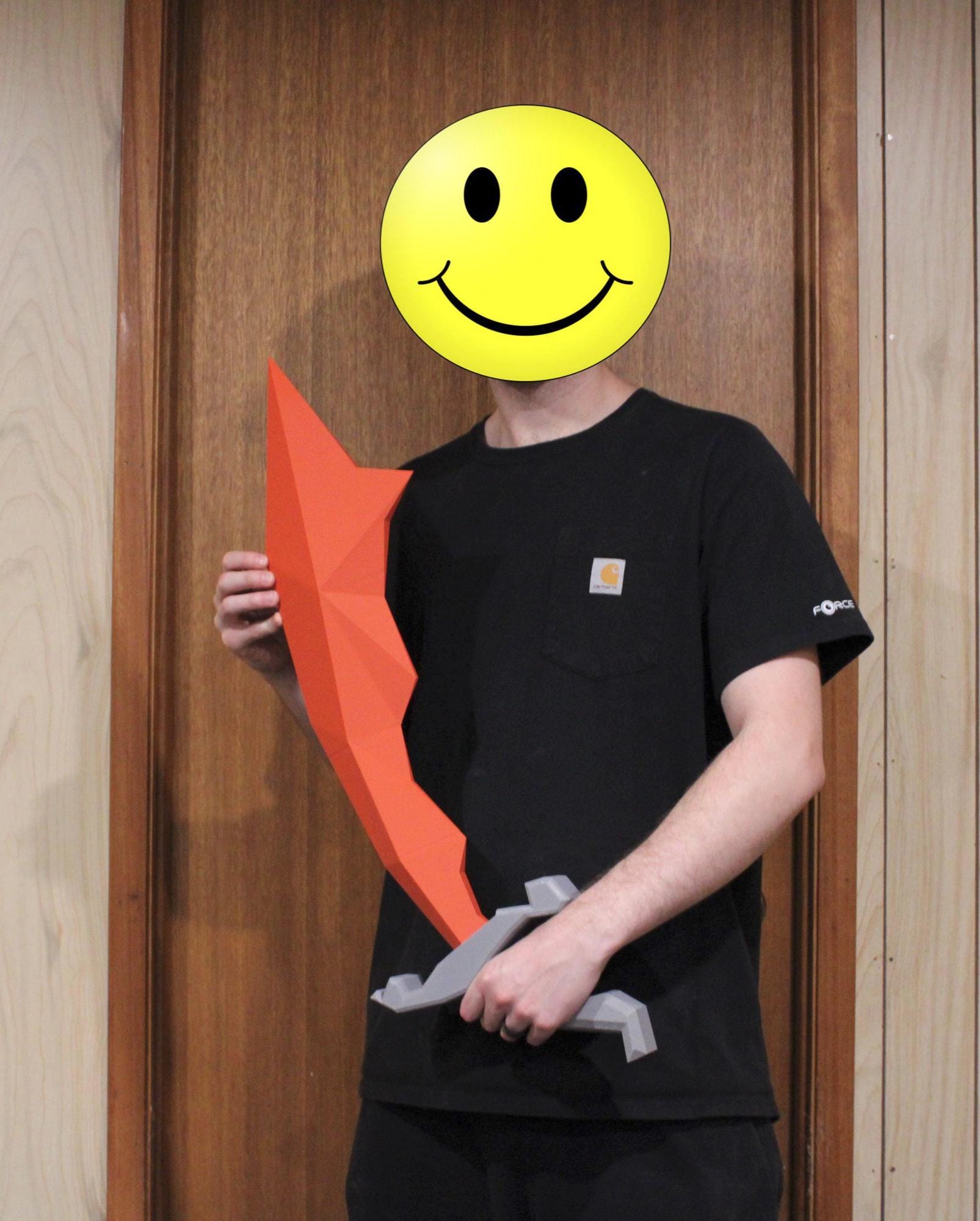 Dragon Scimitar Replica - OSRS Old School Runescape Sword