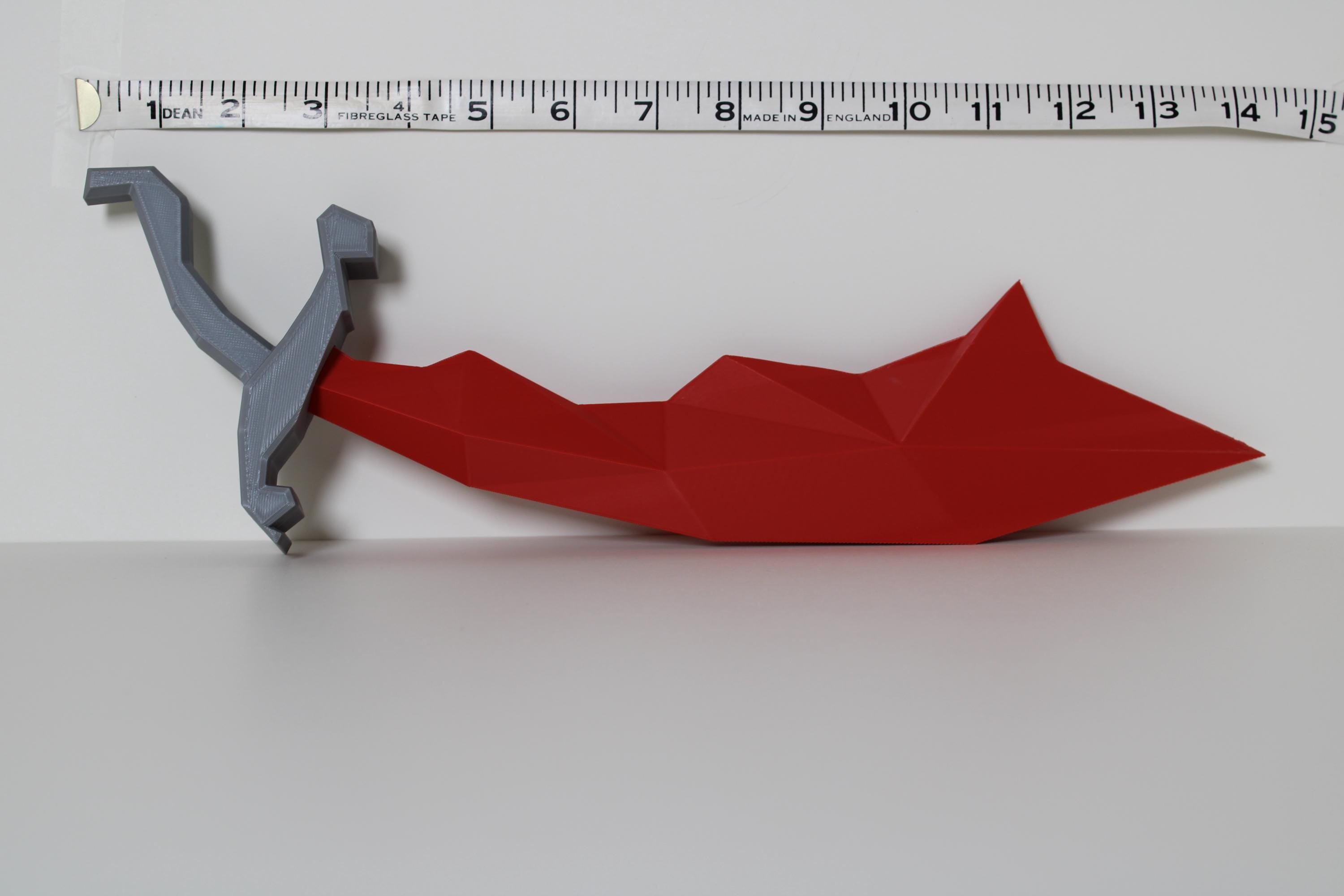 Dragon Scimitar Display Replica - OSRS Old School Runescape Sword