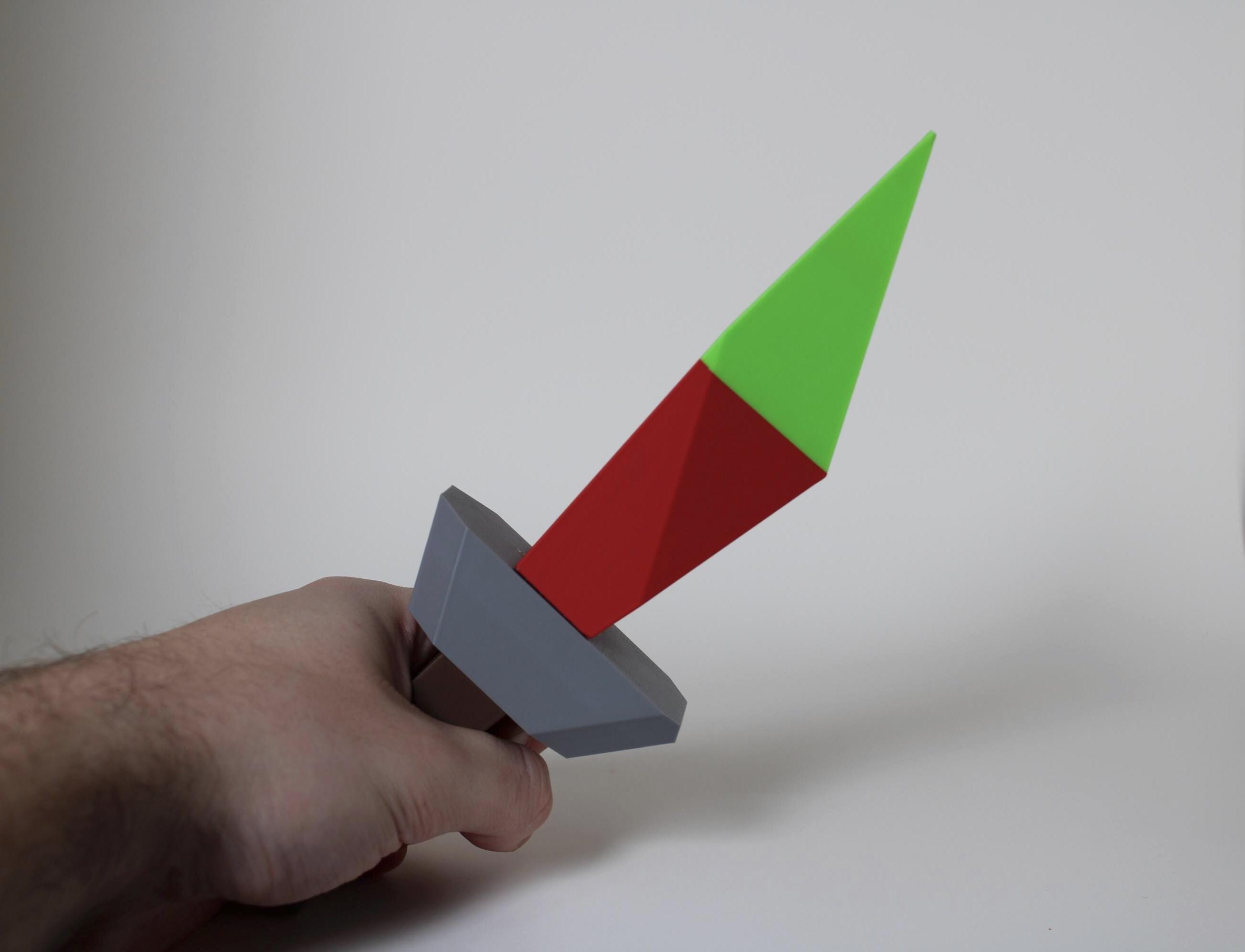 Dragon Dagger Display Replica - OSRS Old School Runescape Sword